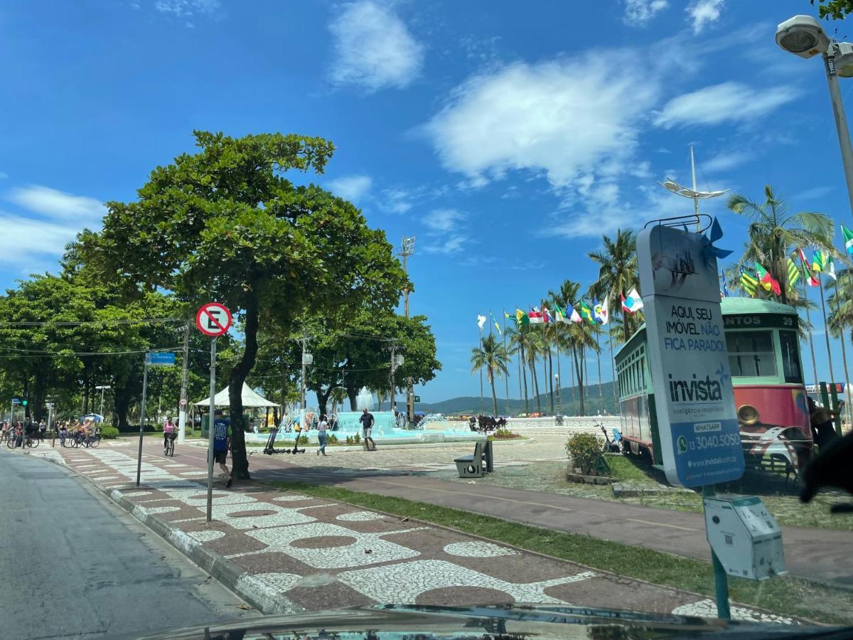Praia Gonzaga, Santos Bagian luar foto