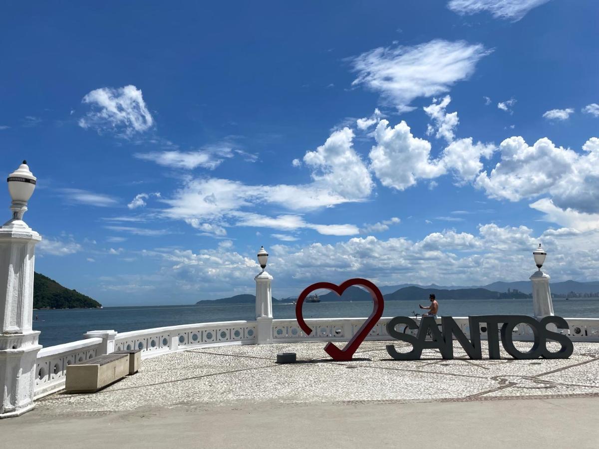 Praia Gonzaga, Santos Bagian luar foto